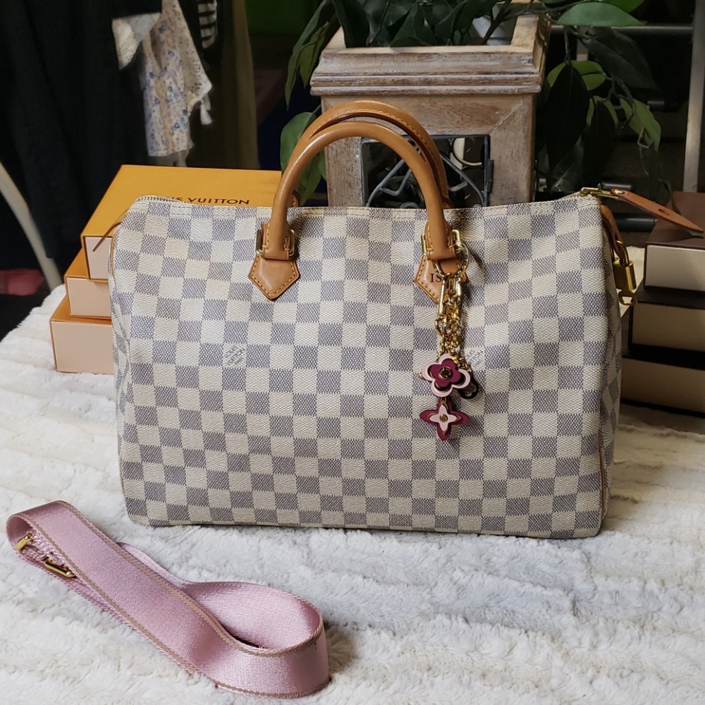 Louis Vuitton Damier Azur speedy 35